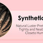 6" Short Afro Curly Wig | Twin Buns | 360 Lace | Cornrows | For Black Women