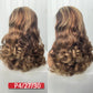 100% Human Hair | Highlight | Ombre | Double Drawn | Brazilian | Remy | Bouncy Body Wave | Full Fumi | Bouncy Weave | Wavy Hair Lace Wigs