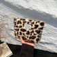 Leopard Print Retro Makeup Bag | Large Capacity Cosmetic Bag & Fashion Portable Storage Bag (Travel Toiletry Bag)
