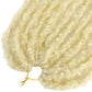 Butterfly Faux Locs Crochet Hair | 12/14" Distressed Goddess Locs | Pre-Looped | 12 Strands/Pack