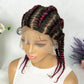 KIMA Full Lace Cornrow Box Braids Wig | Versatile Braiding Styles