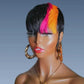 Luxury 26 Inch Kinky Straight Headband Human Hair Wig | Glueless Machine Made Natural Look Wig