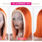 180% Density Honey Blonde Bob Wig | Straight T-Part Lace Front Brazilian Human Hair
