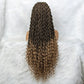 Goddess Box Braids Wig | Curly Ends | Full Lace | Crochet Hair | Black Women