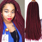 Full Star 30 Strand Pre-Twist Crochet Braids | Senegalese Twist | Ombre
