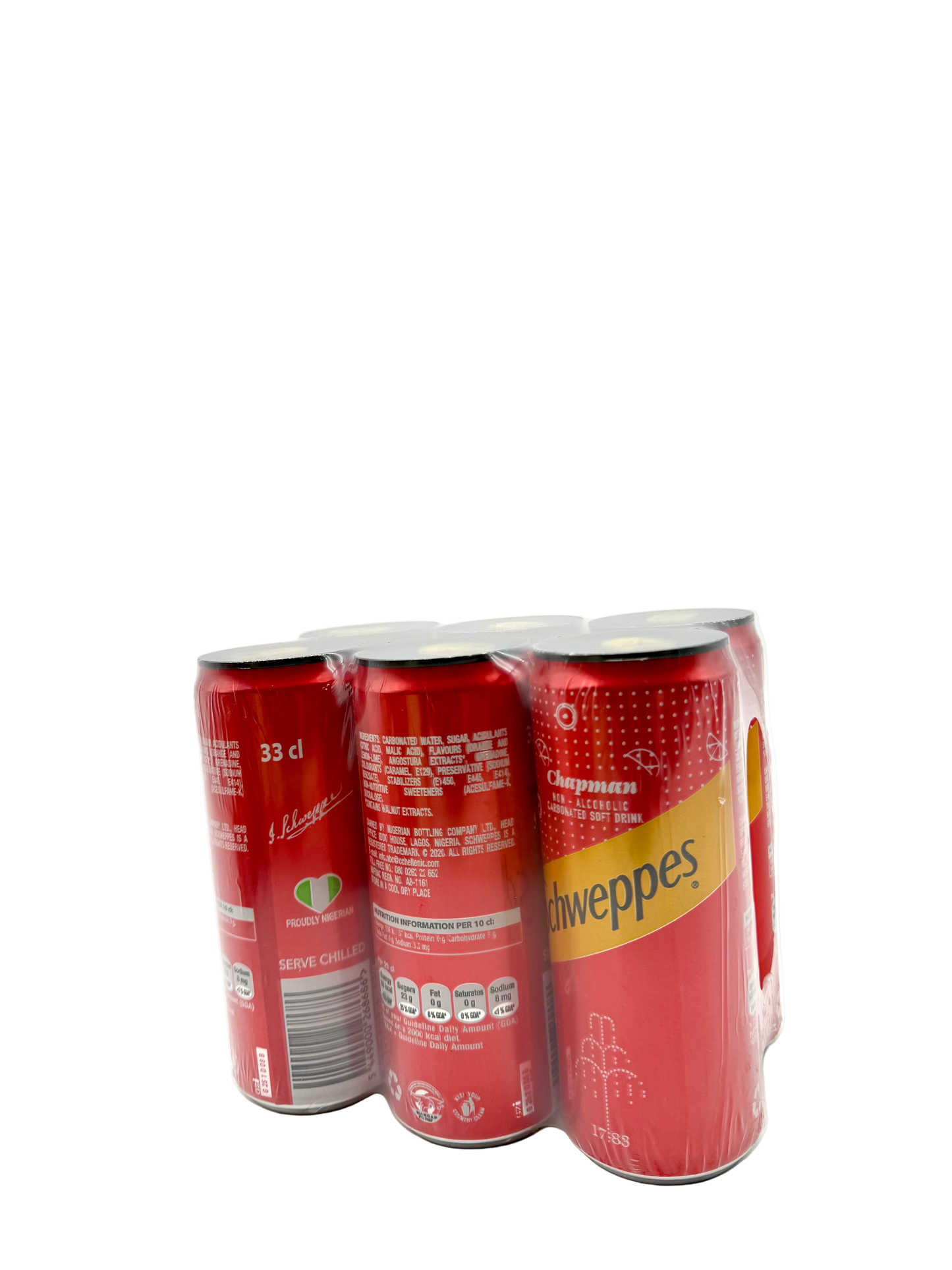 Schweppes Chapman (Pack of 6)