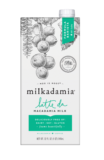 Milkadamia - Mcdm Milk Unswt Lte D Brst (Pack of 6-32 Flz)