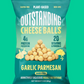 Outstanding Foods Garlic Cheese Balls (Pack of 8 - 3 Oz)
