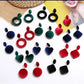 Modern Heart Earrings