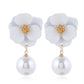 Flower Shaped Stud Earrings