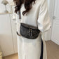 Stylish Hobo Solid Color Satchel | Luxury Designer Chest Bag & Women's PU Leather Waist Bags (Wide Strap Fashion Fanny Shoulder Pack)