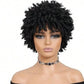 Short Afro Faux Dreads Wig | Heat Resistant Synthetic Braids | Unisex Wig for Black Women & Men