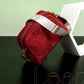 Women's Crossbody Bag Autumn/Winter Collection | Anti-Velvet Wine Red Shoulder Bag (Square Tote Christmas Gift)