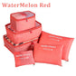 6pcs Set Travel Storage Bags | Suitcase Packing Set & Portable Luggage Organizer (Clothes Shoe Foldable Organizer)