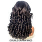 12A Raw Donor Unprocessed Malaysian Virgin Hair 13x4 HD Lace Frontal Wig | 250% Density | Double Drawn | Bouncy Wave