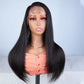 22"-24" Highlight PP27 Straight Lace Front Human Hair Wig | 13x6x1 Side Part Brazilian Remy Frontal Wig for Women