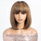 Rebecca Ombre Blonde Brown Bob Wig | 3x1 Part Lace Human Hair