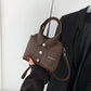 Square Compact Shoulder & Crossbody Bag | Unique Design High Quality Handbag for Women (Designer Style Bolso)