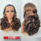 100% Human Hair | Highlight | Ombre | Double Drawn | Brazilian | Remy | Bouncy Body Wave | Full Fumi | Bouncy Weave | Wavy Hair Lace Wigs