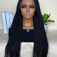 30 Inch Box Braids Wig | Kanekalon Fiber | Heat Resistant | Lace Front | For Black Women