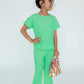 Seafoam Green Scrunchy Bells