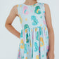 Seahorse Swirl Tank Twirl Dress