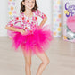 SALE Secret Garden 3/4 Sleeve Tutu Leotard