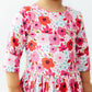 Secret Garden 3/4 Sleeve Twirl Bodysuit