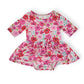 Secret Garden 3/4 Sleeve Twirl Bodysuit