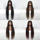 40" 360° HD Full Lace Knotless Twist Braids Wig | Blended Long Box Braids