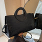 Luxury Crocodile Pattern Women's Handbag | Fashion Shoulder & Crossbody Bag (Famous Brand Designer PU Leather, Large Capacity)