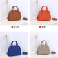 Shell Bag Women's Messenger Bag | Cow Leather Simple Shoulder Bag & Fashion Ladies Classic Handbag (Small Mobile Phone Crossbody Bag)