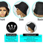 30" Crochet Afro Dreadlocks Bucket Hat Wig | Synthetic Braided Hair | Curly Ends | Black Women