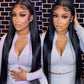 Natural Color 5x5 Silk Top Full Lace Wig | Silky Straight Peruvian Remy Human Hair (Pre-Plucked, Baby Hair)