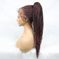 Kima Cornrow & Bantu Knot Braided Wig | Stitch Braids | Full Lace | Heat-Resistant Synthetic Hair