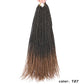Full Star Senegalese Twist Crochet Braids | 30 Strands/Pack | Ombre Colors