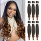 Pre-Stretched French Curly Braiding Hair - Natural Black Crochet Braids (Hot Water Setting)