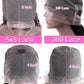 46-50 Inch | 13x6/13x4 Lace Width | Bone Straight | Brazilian | Remy Hair | HD Transparent Lace Frontal Wig - 200% Density