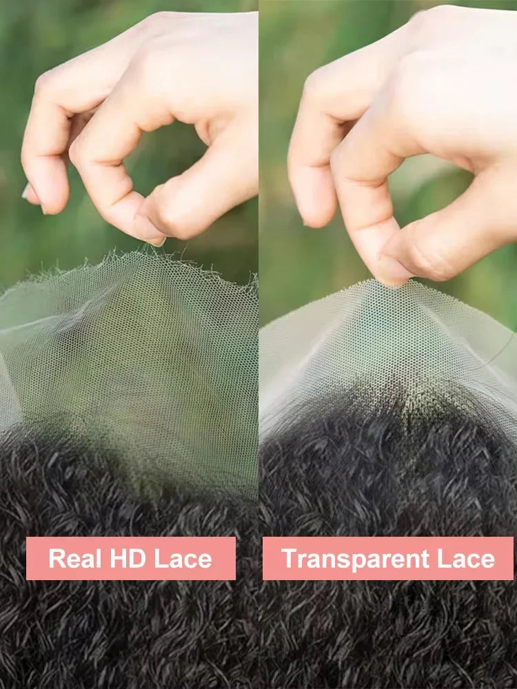 46-50 Inch | 13x6/13x4 Lace Width | Bone Straight | Brazilian | Remy Hair | HD Transparent Lace Frontal Wig - 200% Density