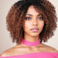 Afro Kinky Curly Black & Ombre T1B/30 Human Hair Wig | Brazilian Remy Machine Made Glueless Wigs for Women (Affordable)