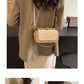 High-Grade Sense Women's Small Square Bags | Trendy Classic PU Leather Lady Commuter Shoulder Bag & Short Handle Handbags