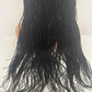 28" Micro Twist Braiding Lace Wig | Senegalese Twist Style | Transparent Lace Front Wig | Kanekalon Hair