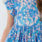 Shimmer & Shine Flutter Sleeve Twirl Dress