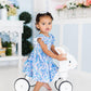 Shimmer & Shine Flutter Sleeve Twirl Dress