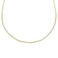 Thin Diamond Tennis Choker 14K by By Adina Eden