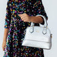 SALE Silver Metallic Girl's Crossbody Purse