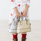 SALE Silver Metallic Girl's Crossbody Purse