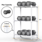 3/4/5/6/7/8 Tier Storage Shelves-Adjustable Wire Shelving Rack-Multi Sizes
