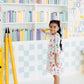 Smarty Pants 3/4 Sleeve Pocket Twirl Dress