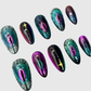 Snake Den press on nails